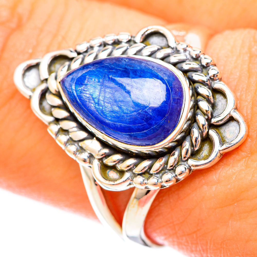 Kyanite Rings handcrafted by Anasilvercos - RING121399