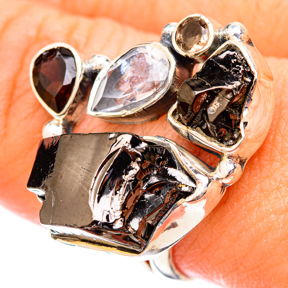 Shungite Rings handcrafted by Anasilvercos - RING121416