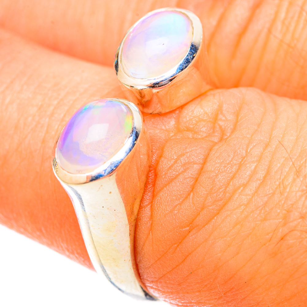 Ethiopian Opal Rings handcrafted by Anasilvercos - RING121451