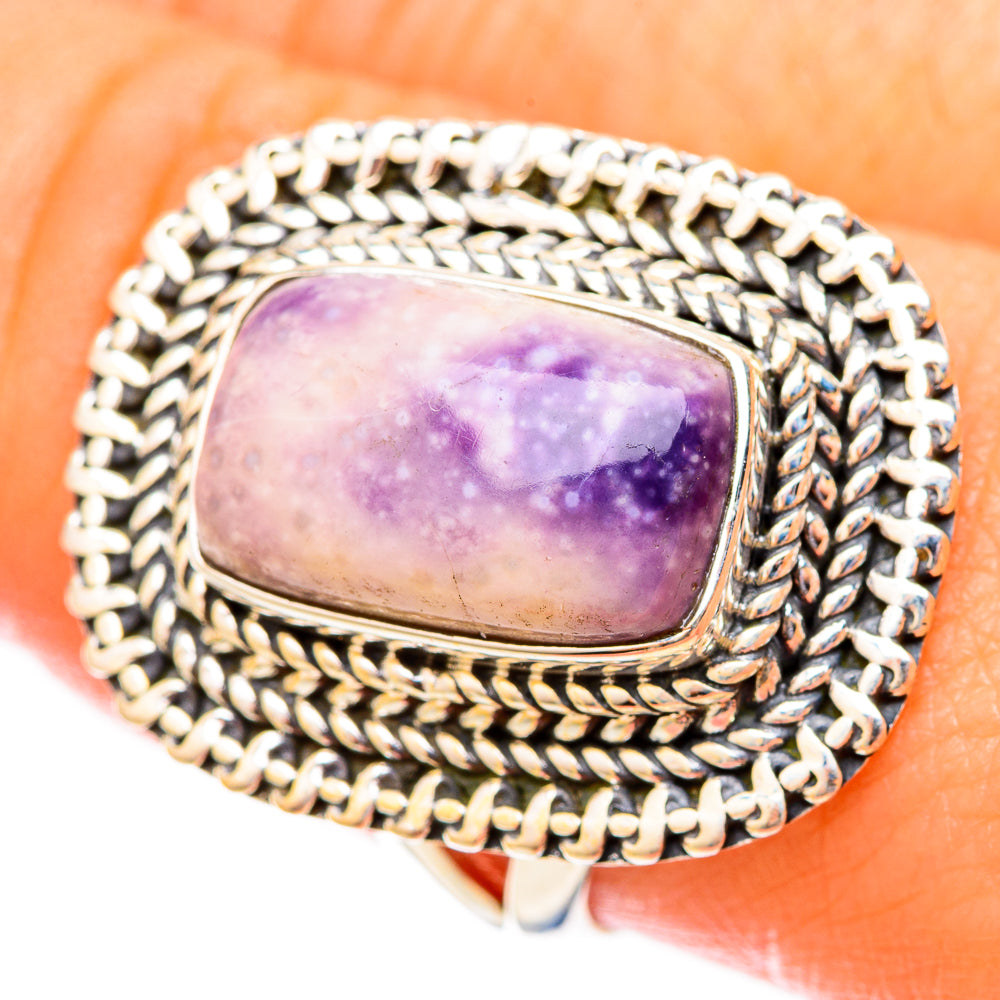 Tiffany Stone Rings handcrafted by Anasilvercos - RING121478