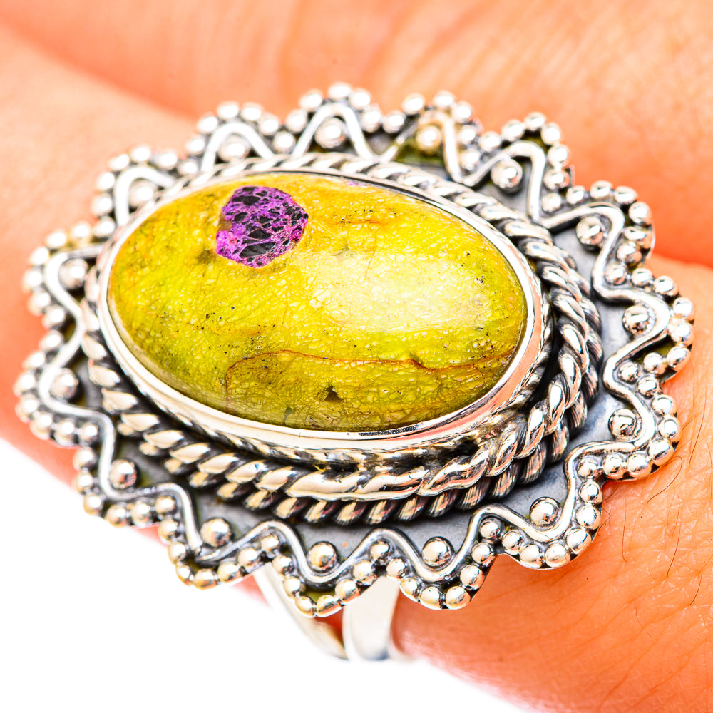 Atlantisite Rings handcrafted by Anasilvercos - RING121501