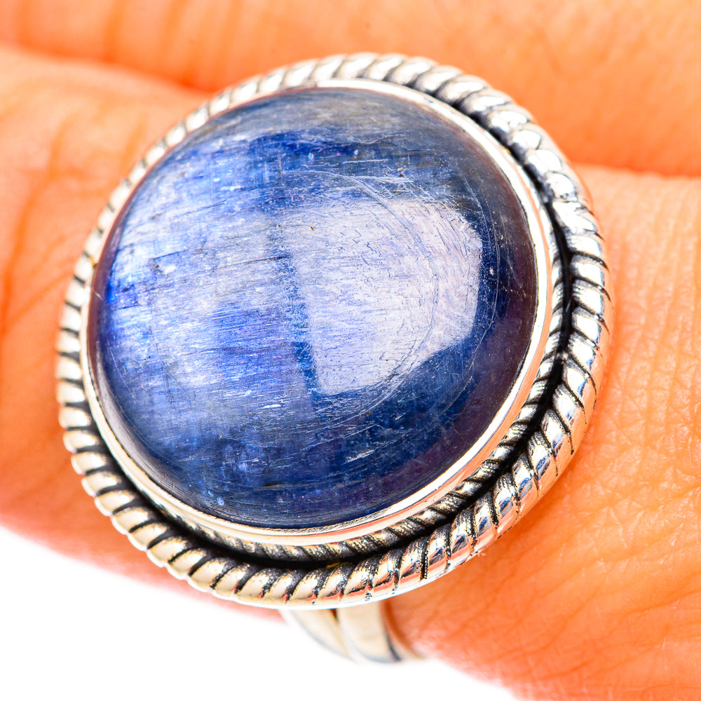 Kyanite Rings handcrafted by Anasilvercos - RING121512