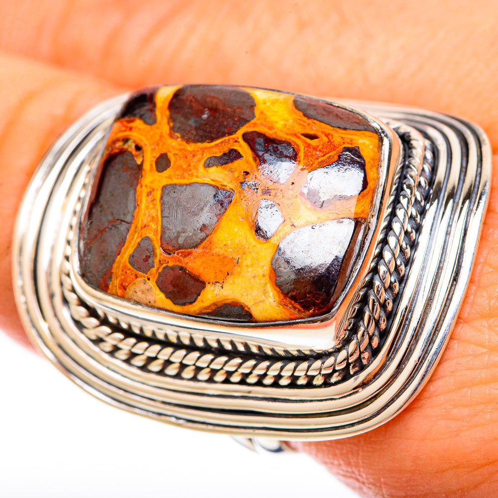 Bauxite Rings handcrafted by Anasilvercos - RING121525