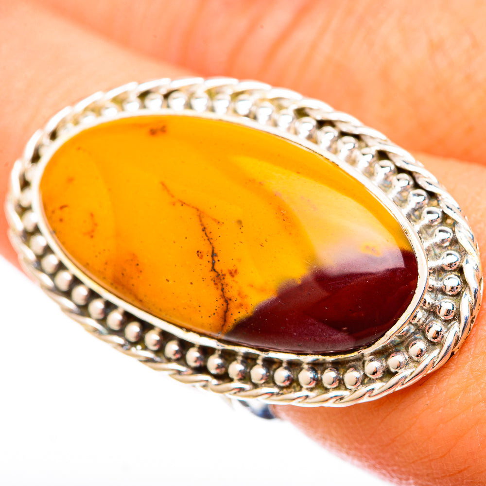 Mookaite Rings handcrafted by Anasilvercos - RING121526