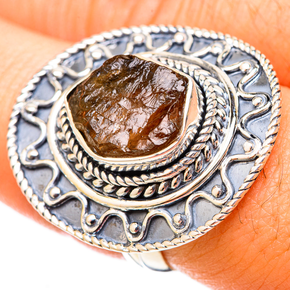 Citrine Rings handcrafted by Anasilvercos - RING121528