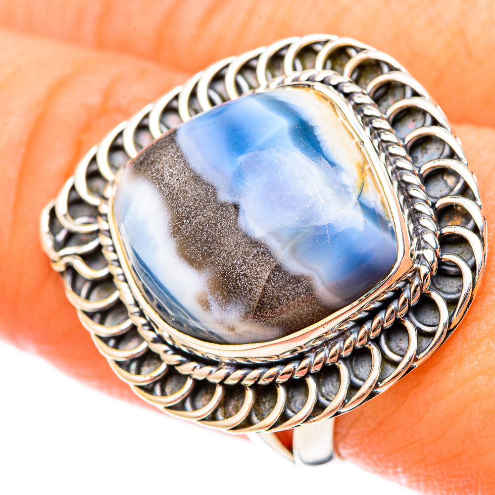 Owyhee Opal Rings handcrafted by Anasilvercos - RING121555