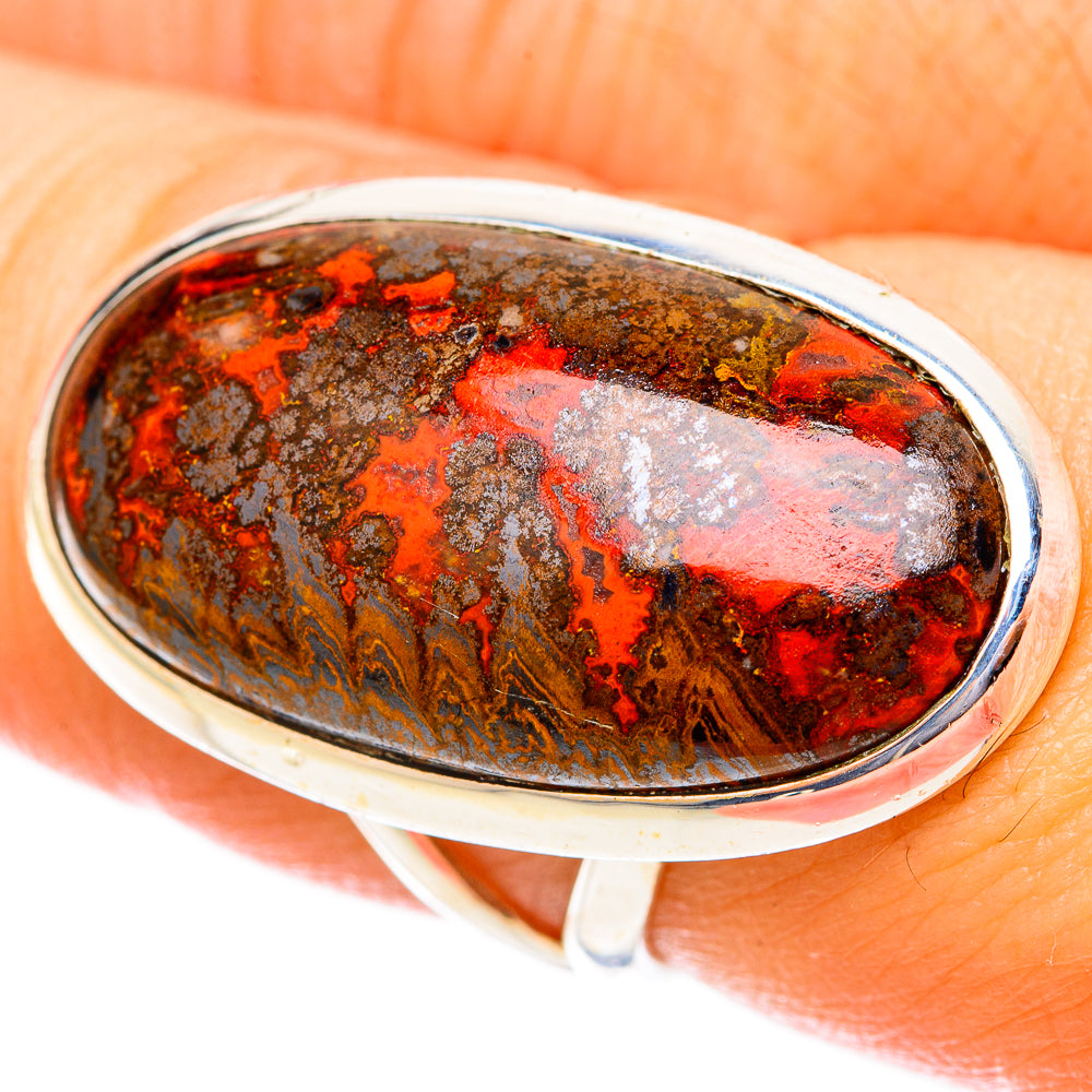Moroccan Agate Rings handcrafted by Anasilvercos - RING121569