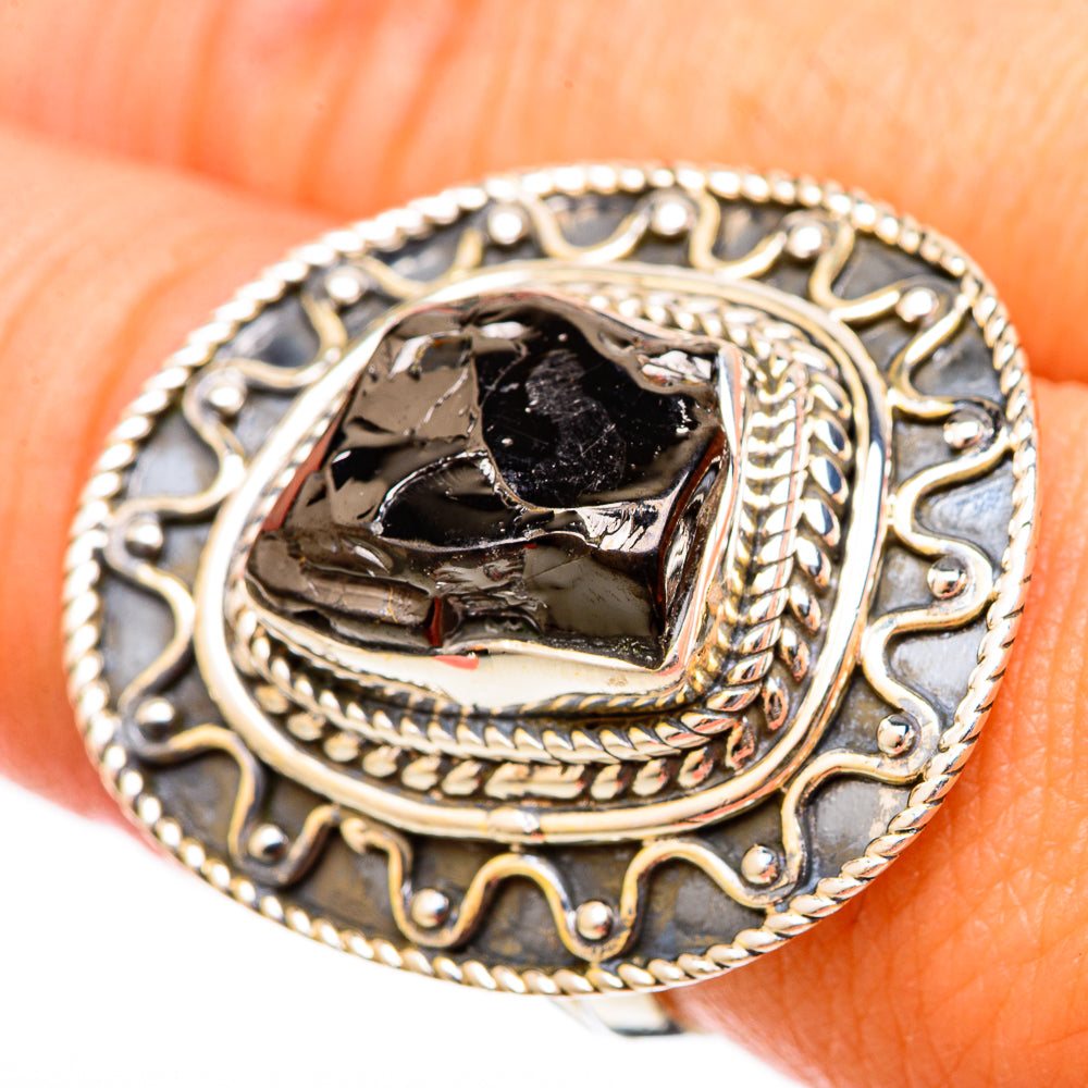 Shungite Rings handcrafted by Anasilvercos - RING121578