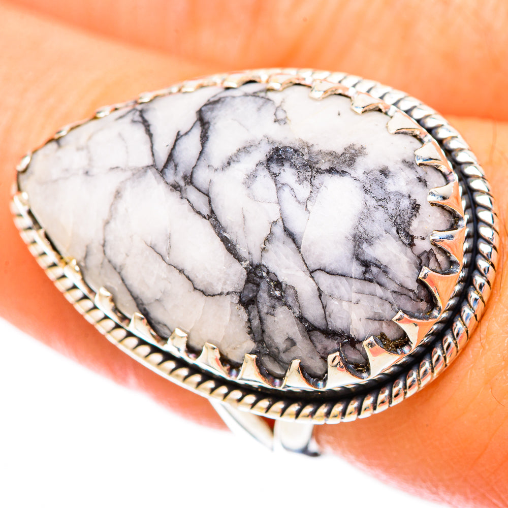 Pinolith Jasper Rings handcrafted by Anasilvercos - RING121584