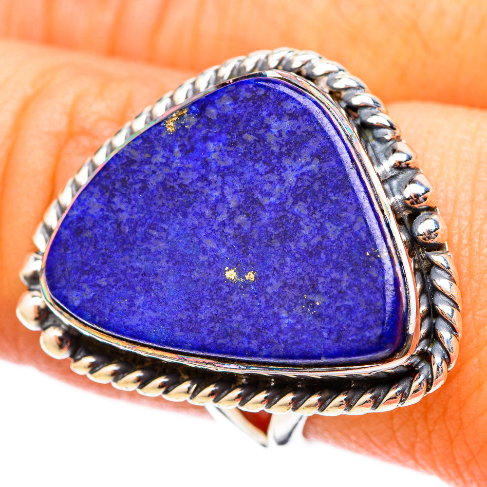 Lapis Lazuli Rings handcrafted by Anasilvercos - RING121597