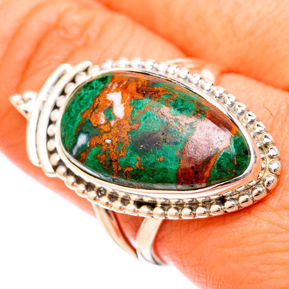 Malachite Rings handcrafted by Anasilvercos - RING121617