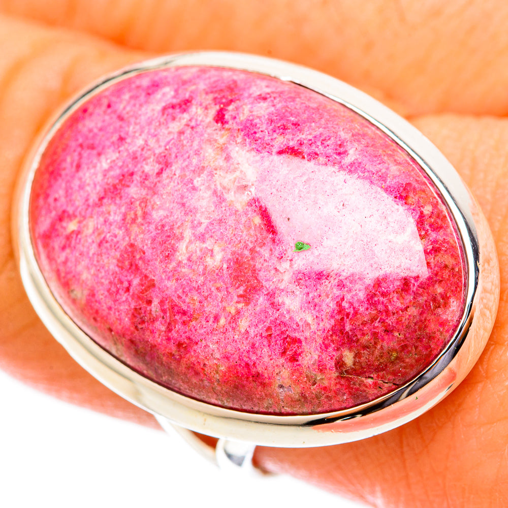 Thulite Rings handcrafted by Anasilvercos - RING121621