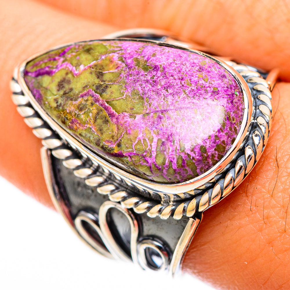 Stichtite Rings handcrafted by Anasilvercos - RING121624
