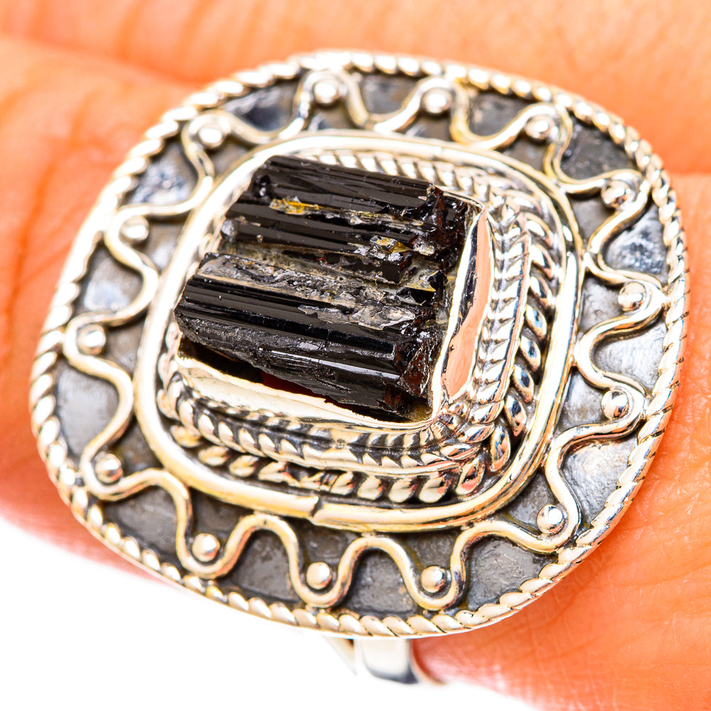Tektite Rings handcrafted by Anasilvercos - RING121629