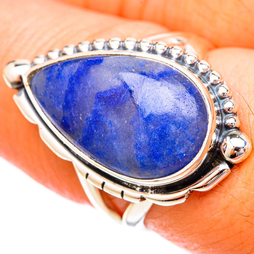 Sodalite Rings handcrafted by Anasilvercos - RING121643