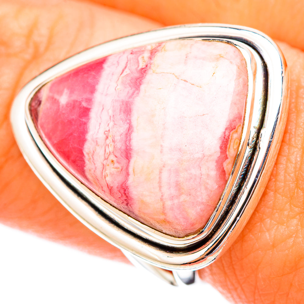 Rhodochrosite Rings handcrafted by Anasilvercos - RING121656