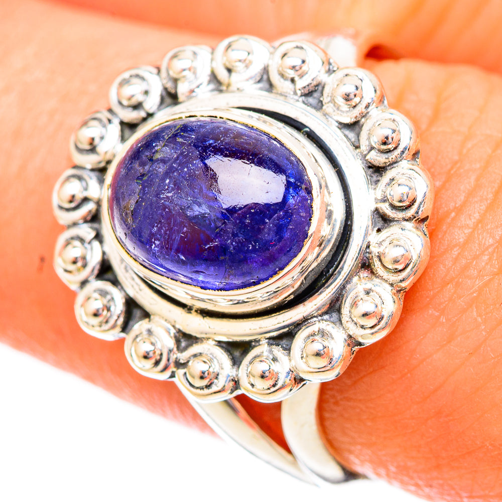 Tanzanite Rings handcrafted by Anasilvercos - RING121657