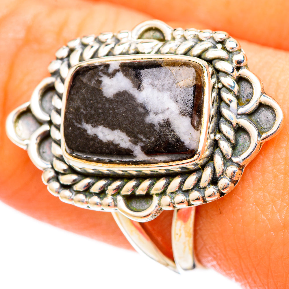 Pinolith Jasper Rings handcrafted by Anasilvercos - RING121660