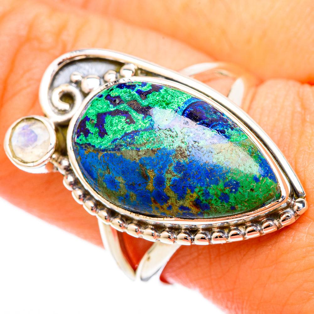 Azurite Rings handcrafted by Anasilvercos - RING121664