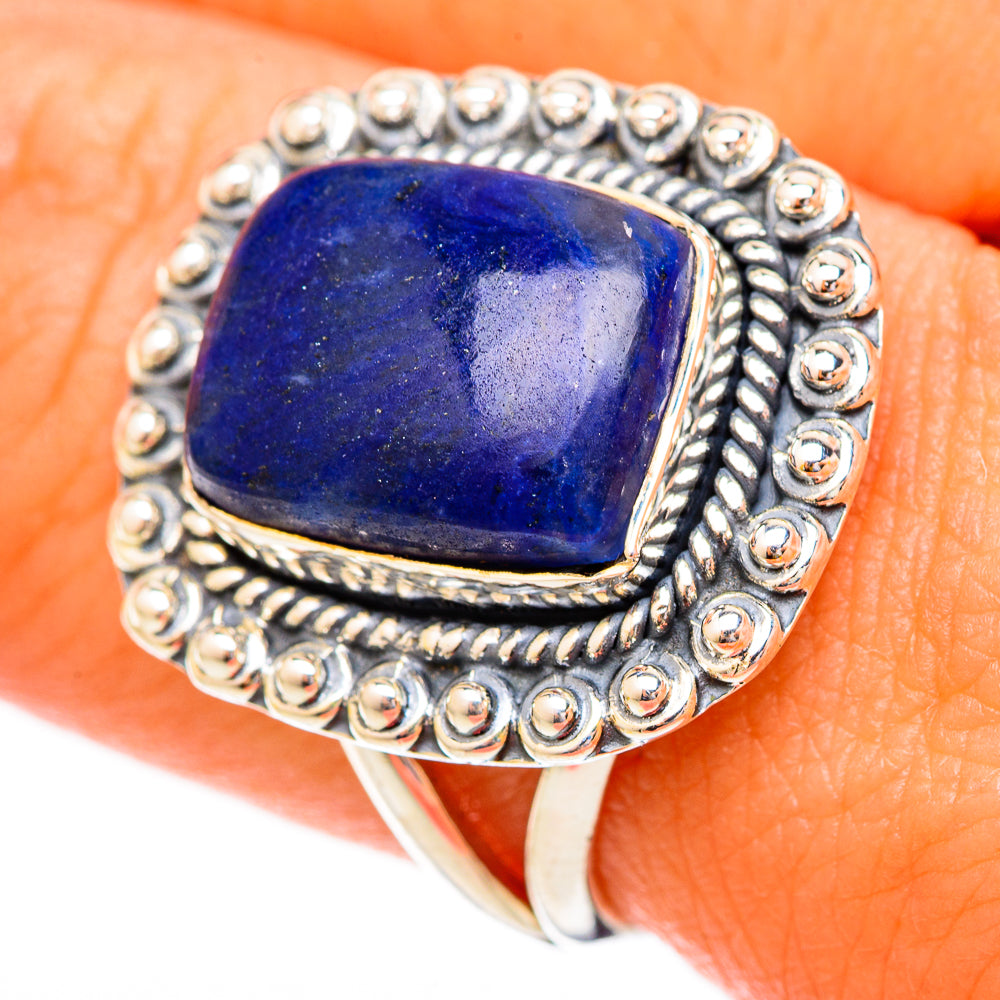 Sodalite Rings handcrafted by Anasilvercos - RING121673