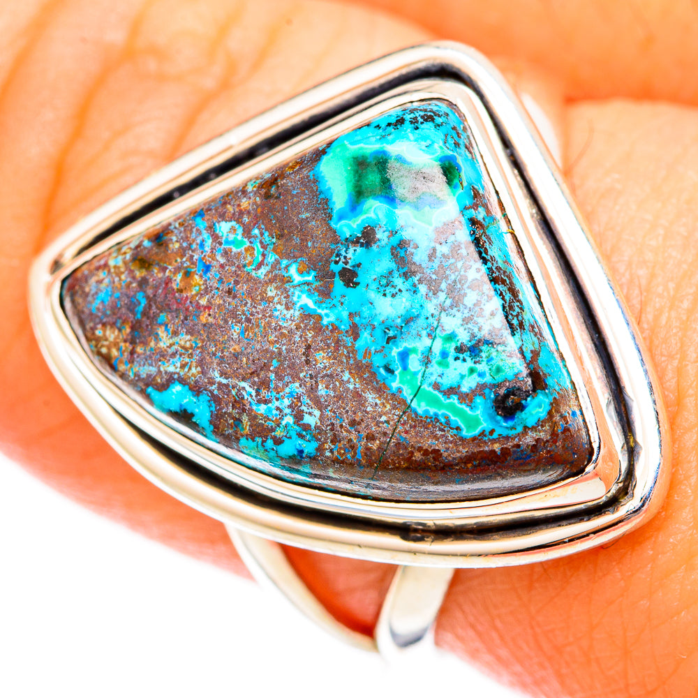 Shattuckite Rings handcrafted by Anasilvercos - RING121674
