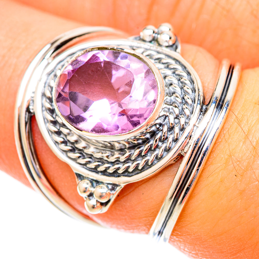 Amethyst Rings handcrafted by Anasilvercos - RING121691