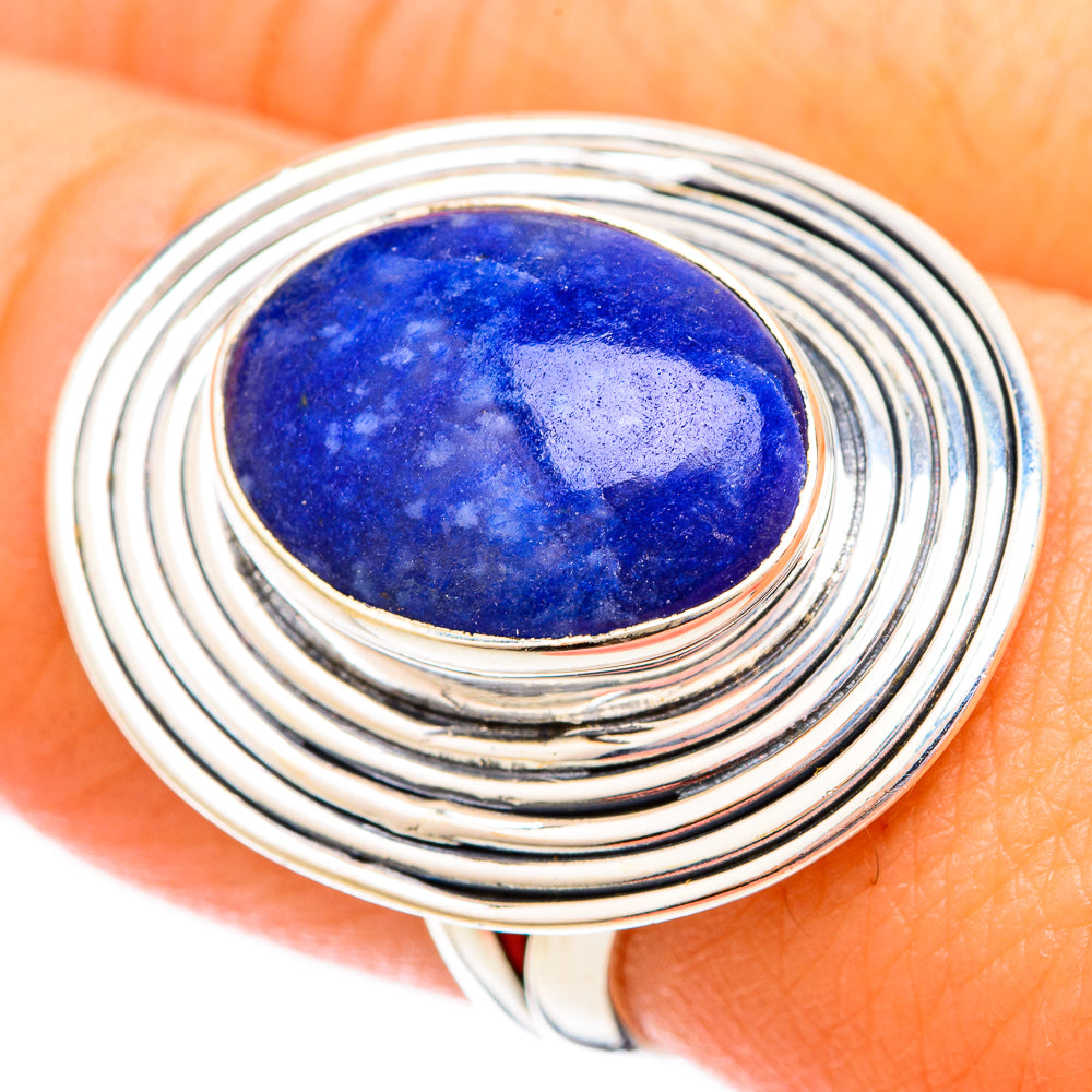 Lapis Lazuli Rings handcrafted by Anasilvercos - RING121708