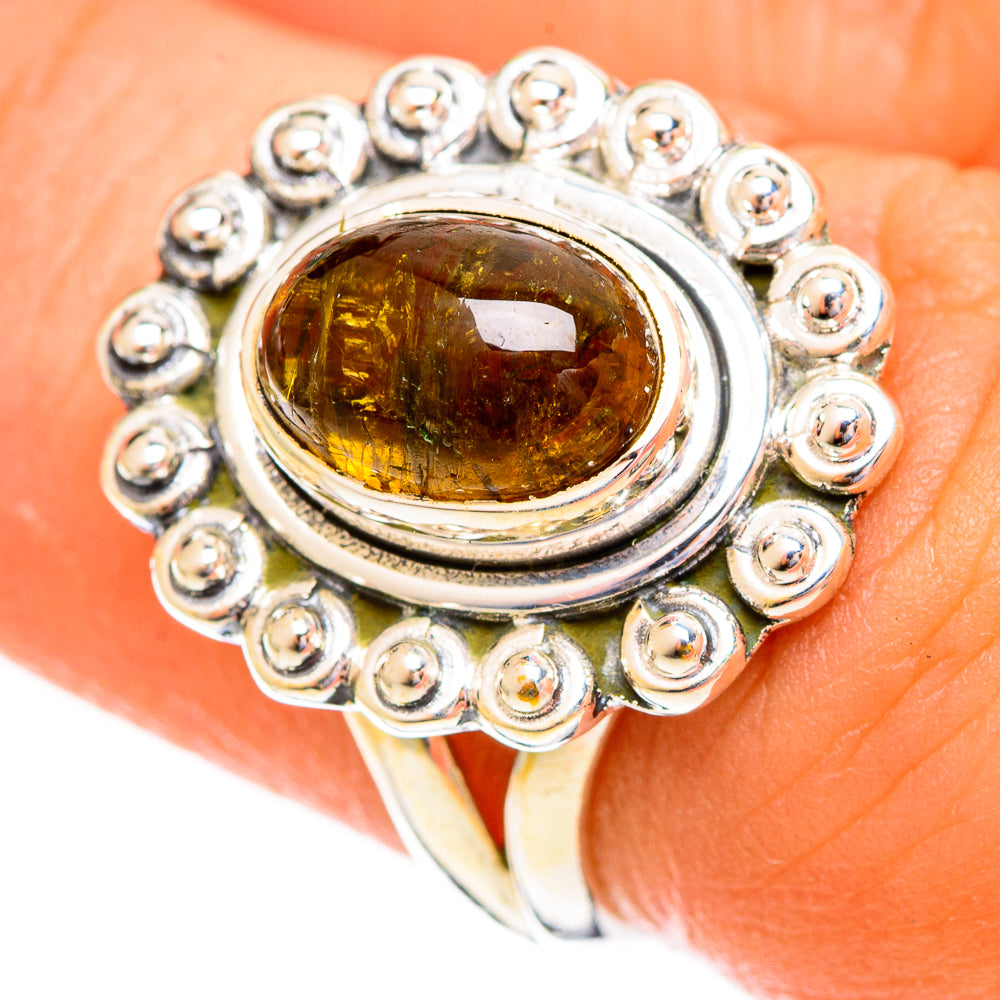 Citrine Rings handcrafted by Anasilvercos - RING121756