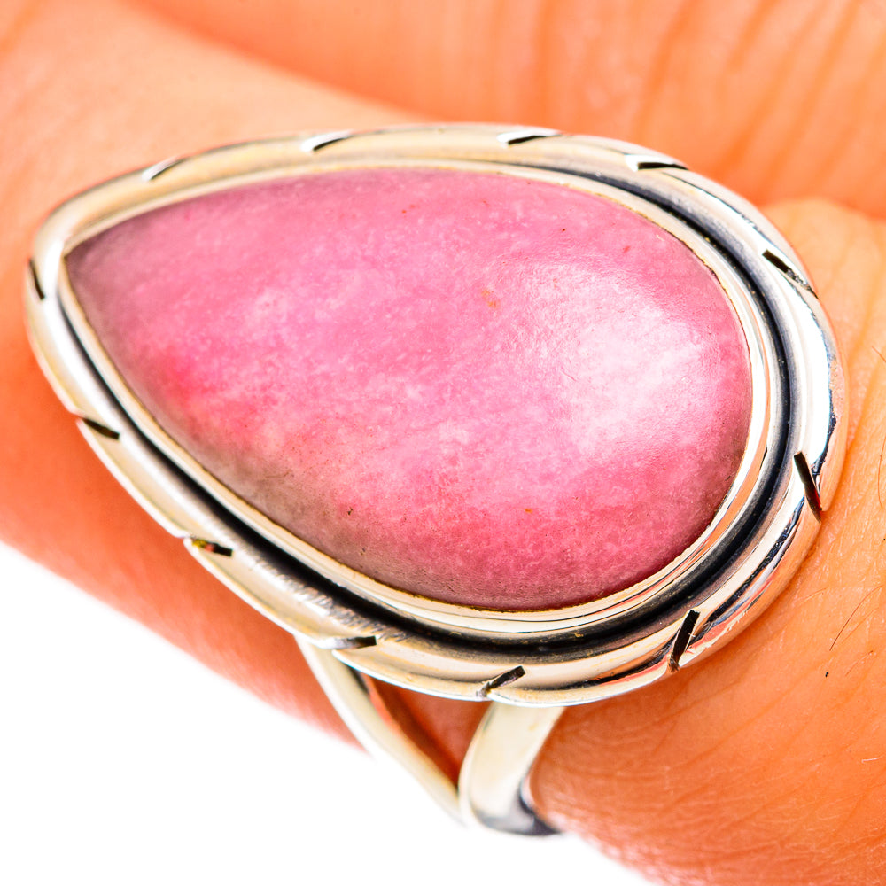 Pink Opal Rings handcrafted by Anasilvercos - RING121758