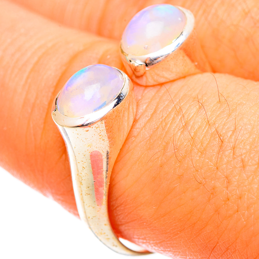 Ethiopian Opal Rings handcrafted by Anasilvercos - RING121767