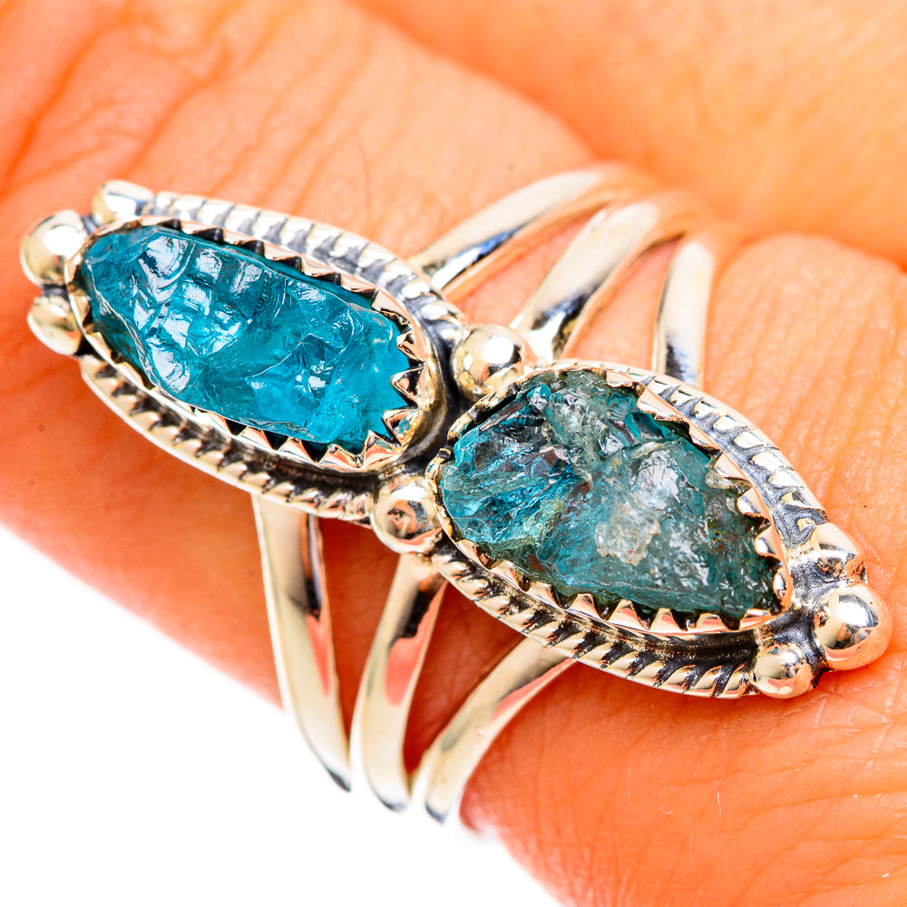 Apatite Rings handcrafted by Anasilvercos - RING121775