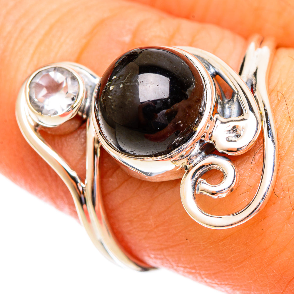 Black Onyx Rings handcrafted by Anasilvercos - RING121789