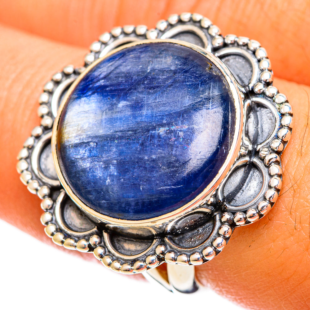 Kyanite Rings handcrafted by Anasilvercos - RING121858