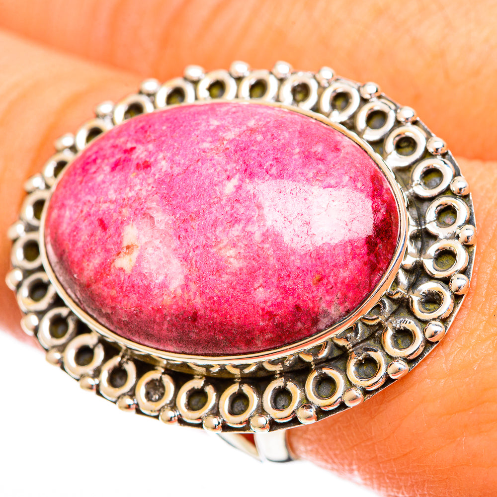 Thulite Rings handcrafted by Anasilvercos - RING121879
