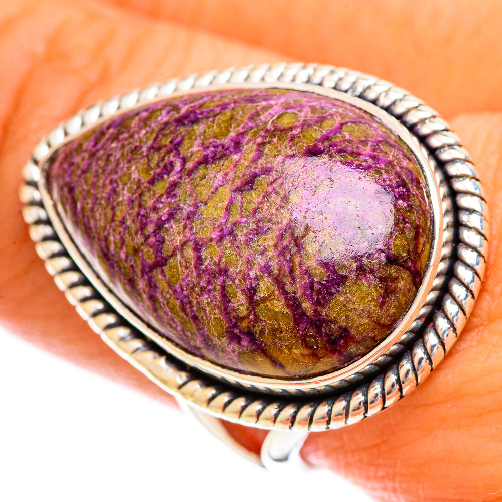 Stichtite Rings handcrafted by Anasilvercos - RING121884