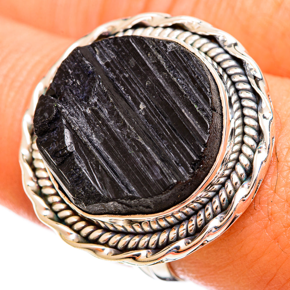 Tektite Rings handcrafted by Anasilvercos - RING121886