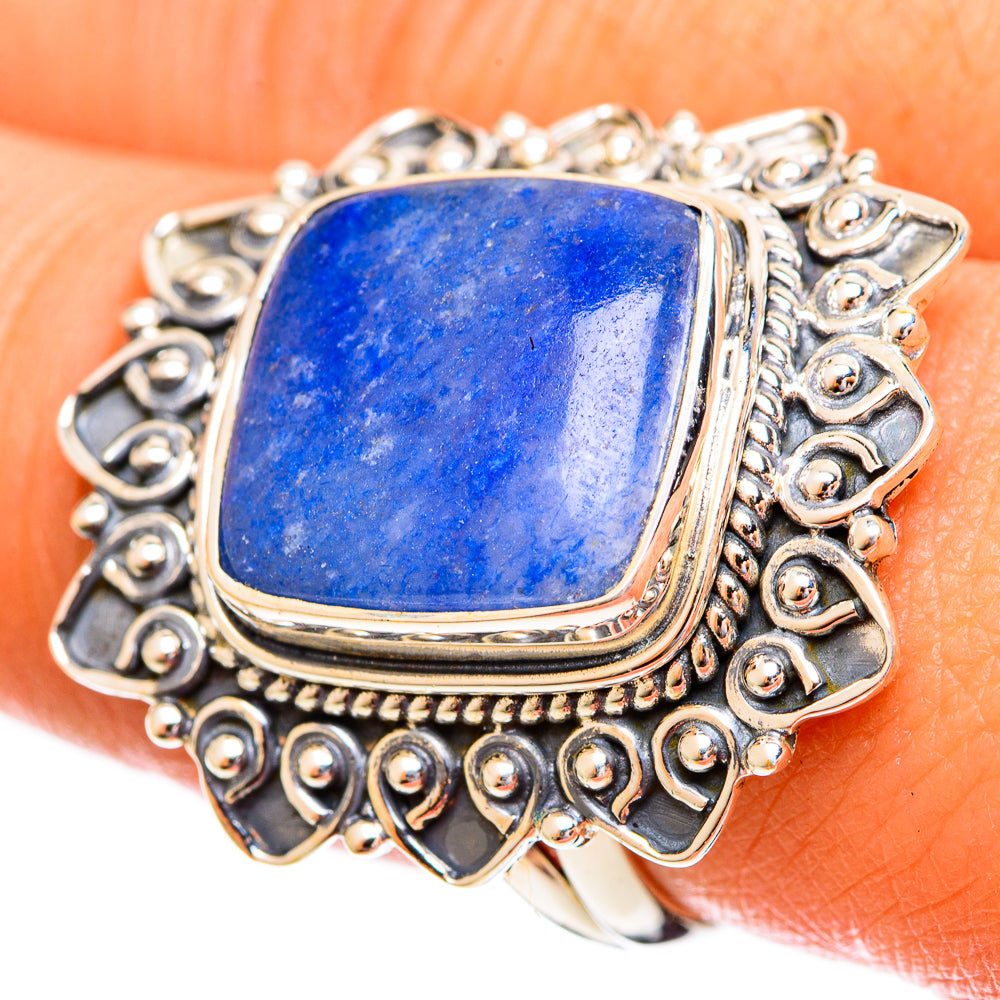 Sodalite Rings handcrafted by Anasilvercos - RING121910