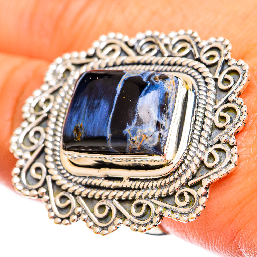 Pietersite Rings handcrafted by Anasilvercos - RING121935