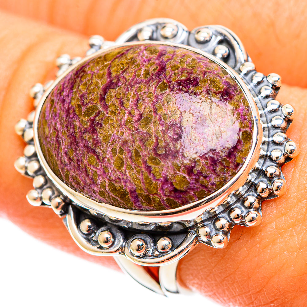 Stichtite Rings handcrafted by Anasilvercos - RING121955