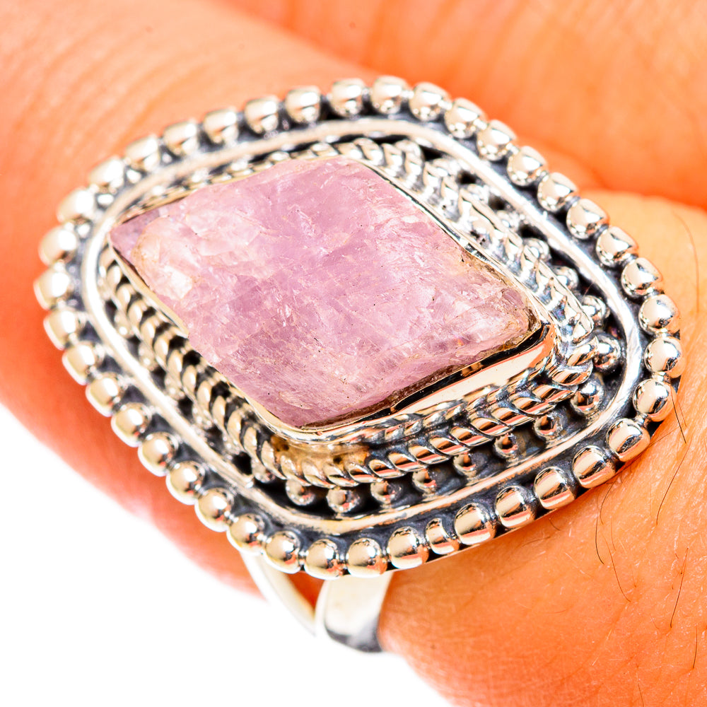 Pink Opal Rings handcrafted by Anasilvercos - RING121956