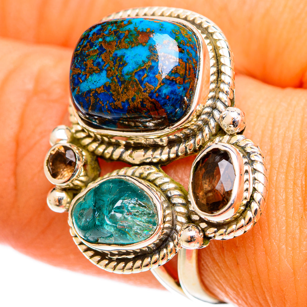 Shattuckite Rings handcrafted by Anasilvercos - RING121971