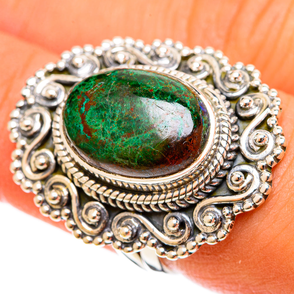 Malachite Rings handcrafted by Anasilvercos - RING121977