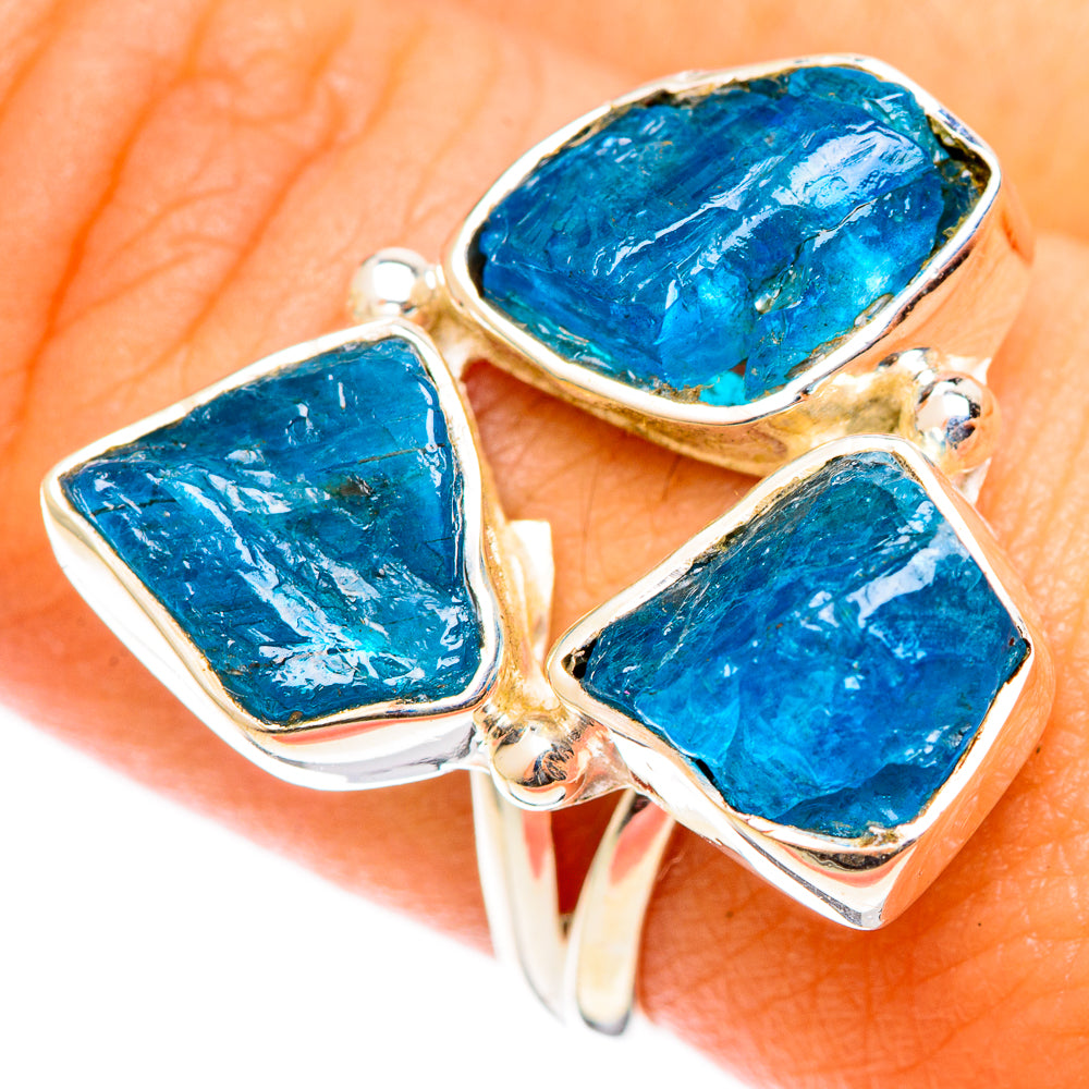 Apatite Rings handcrafted by Anasilvercos - RING122054