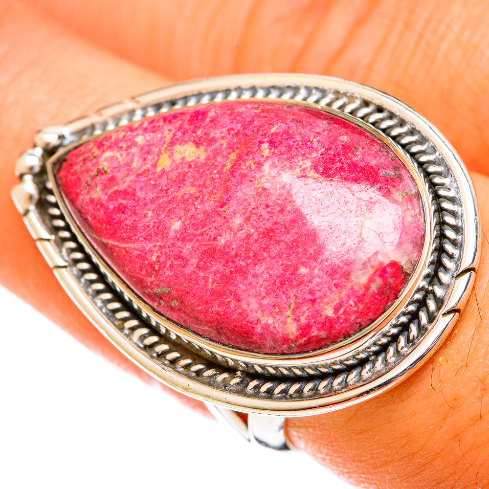 Thulite Rings handcrafted by Anasilvercos - RING122101