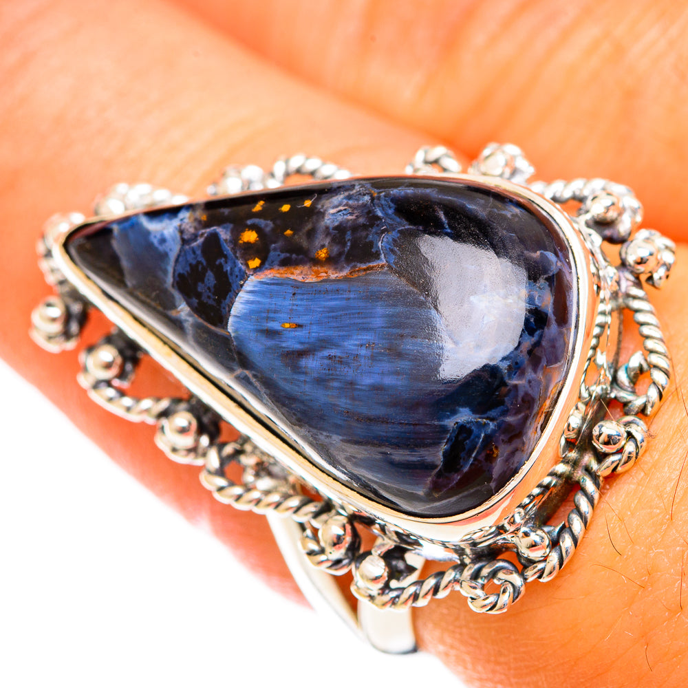 Pietersite Rings handcrafted by Anasilvercos - RING122108