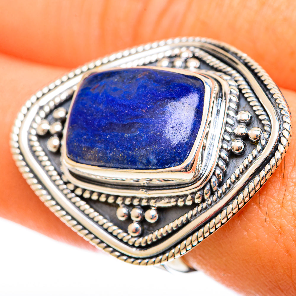 Sodalite Rings handcrafted by Anasilvercos - RING122126