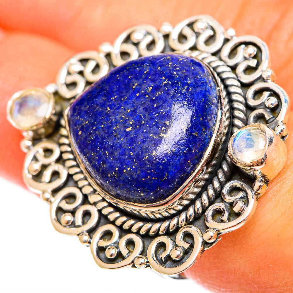 Lapis Lazuli Rings handcrafted by Anasilvercos - RING122161