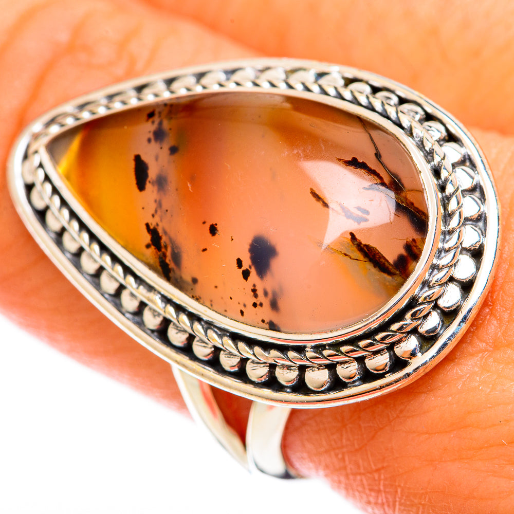 Montana Agate Rings handcrafted by Anasilvercos - RING122182