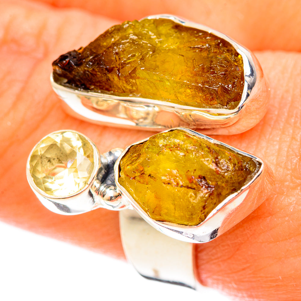 Citrine Rings handcrafted by Anasilvercos - RING122250