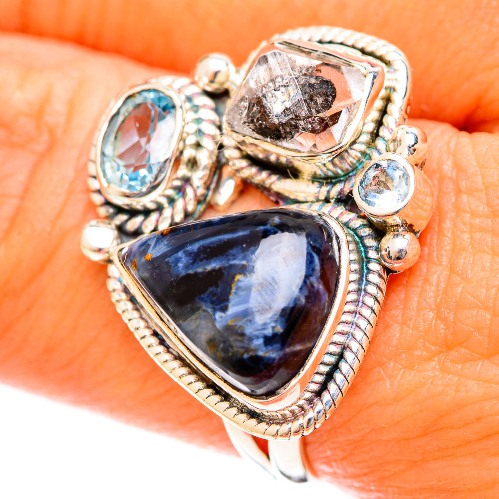 Pietersite Rings handcrafted by Anasilvercos - RING122276